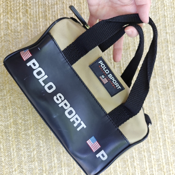 Hurry! Store Close Next Week!! RARE SANTA ROBERTA POLO SPORT BAG - Picture 3 of 12